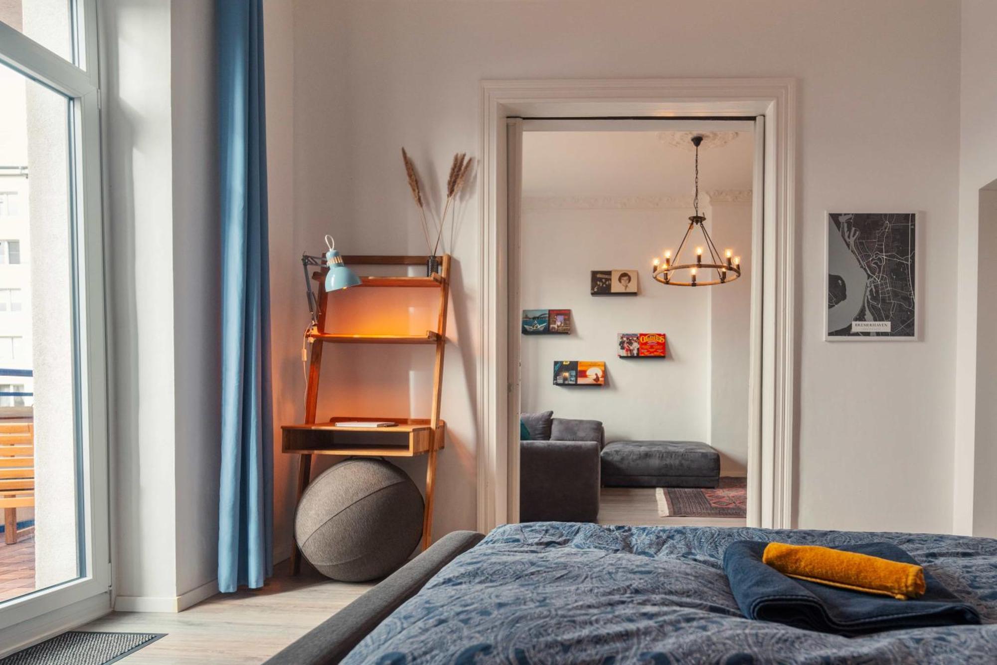 Urban Apartment - Stilvoll & Im Herzen Der Stadt 브레머하펜 외부 사진